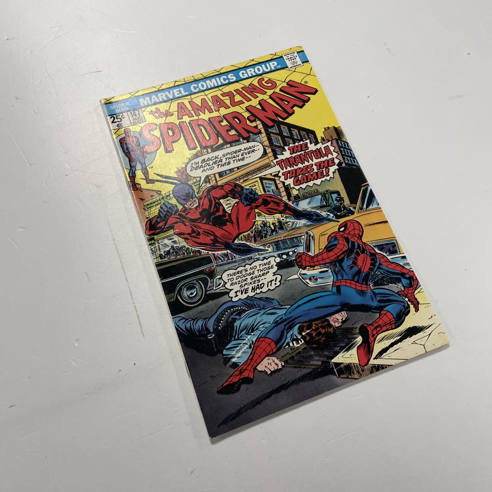 Amazing Spider-Man #147 1975 VF+7