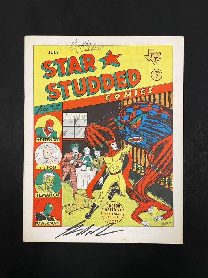 Star Studded Comics #7 1965 FN Raw Comic Signed by George R R Martin and Buddy0