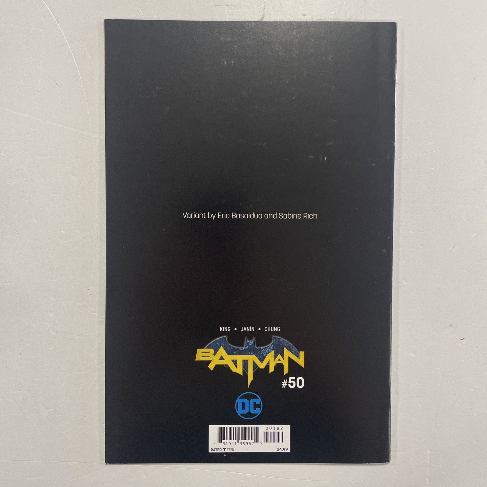 Batman #50 2016 VF Eric Basaldua Virgin Variant4