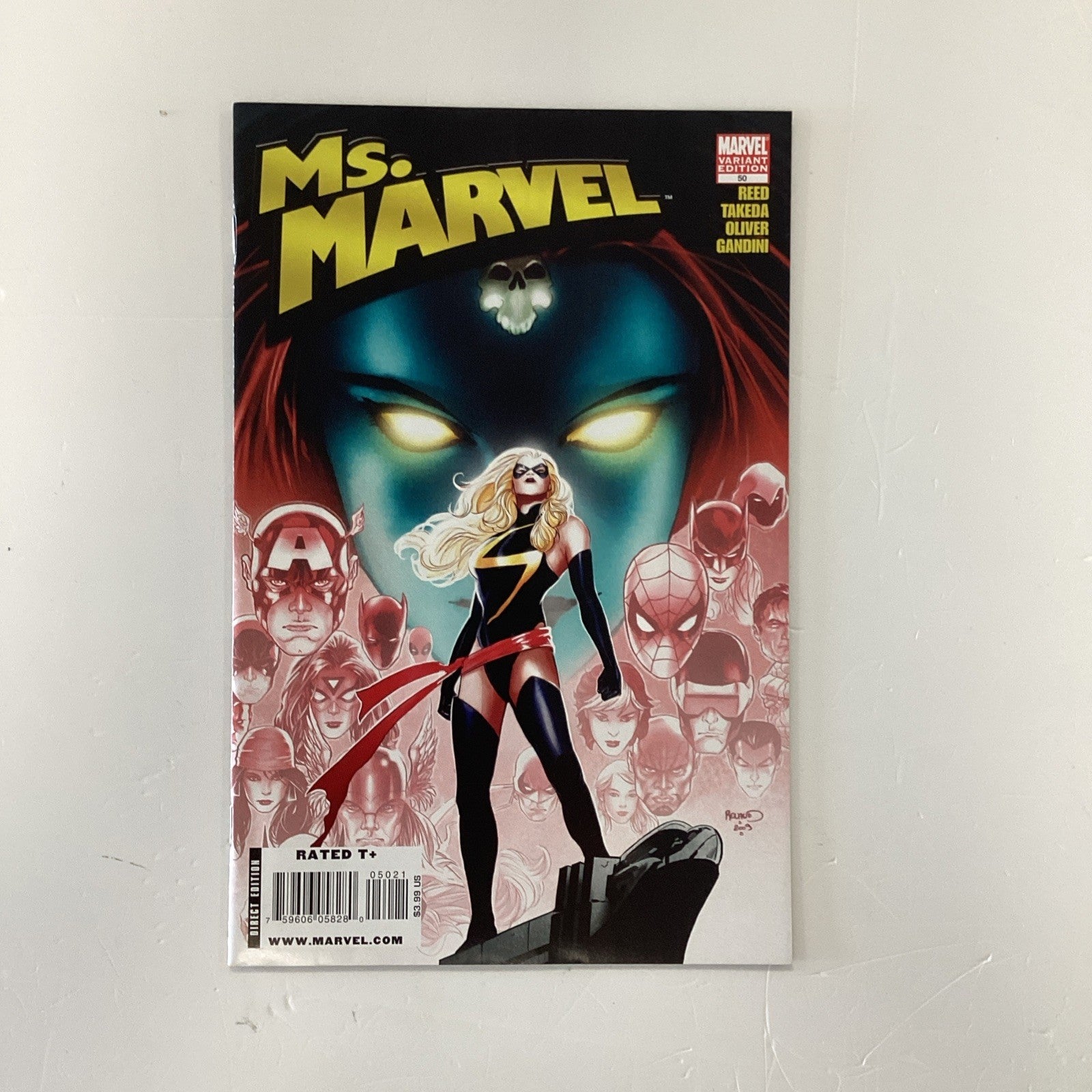Ms. Marvel #50 2010 FN Renaud Variant Final Issue0