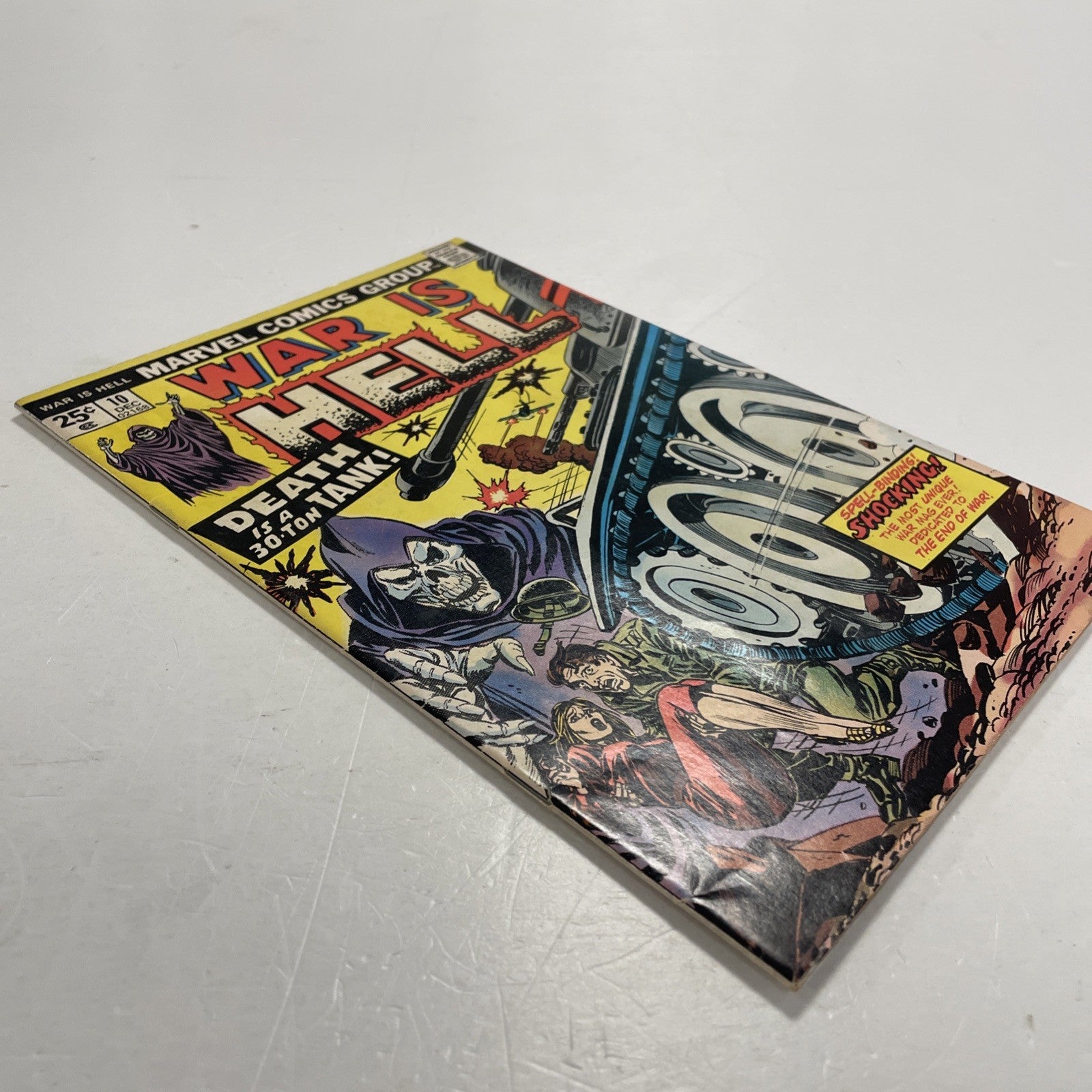 War is Hell #10 1974 FN+ Mark Jewelers Insert3