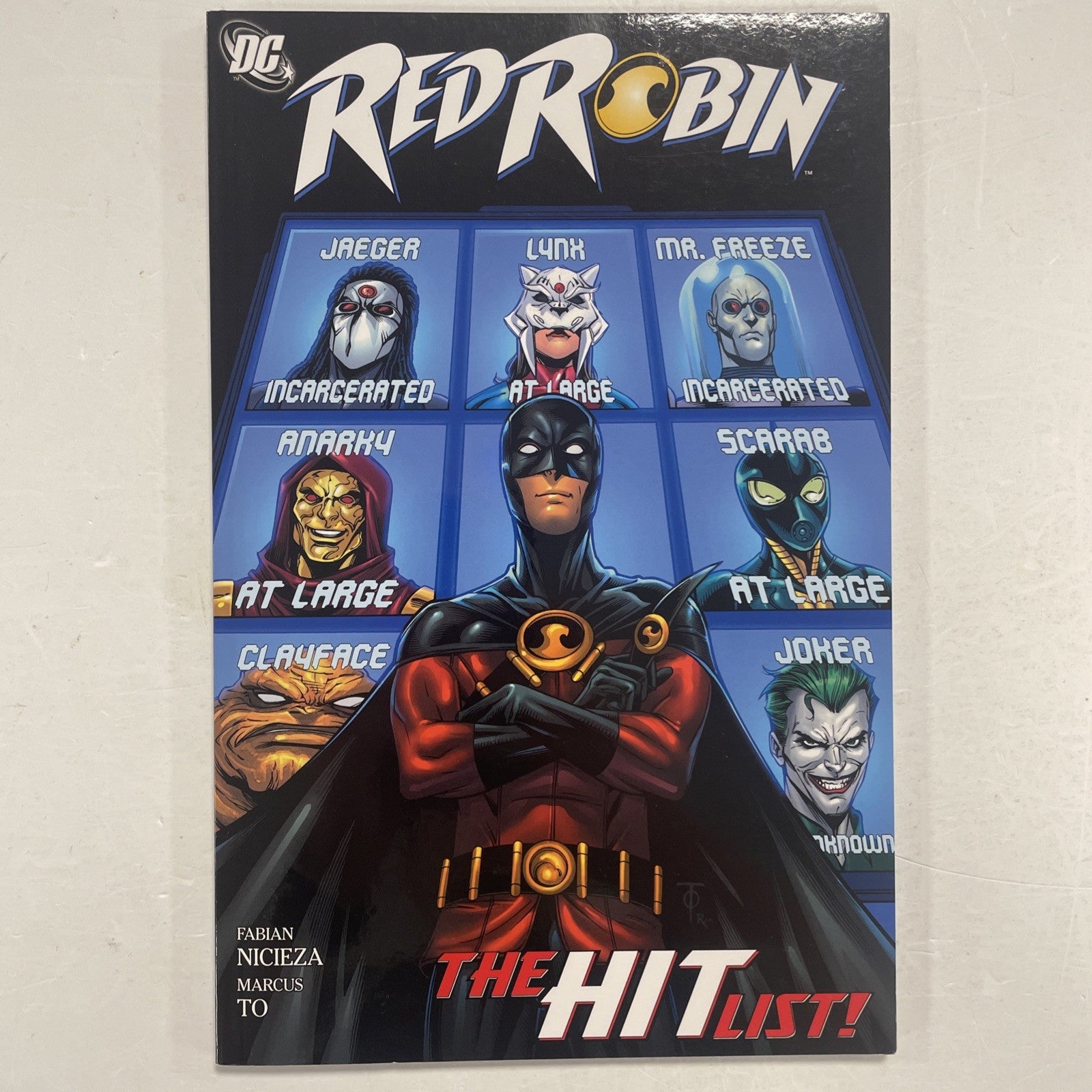 Red Robin: The Hit List 2011 TPB Trade Paperback Graphic Novel0