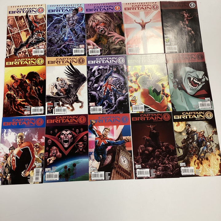 Captain Britain and MI13 #1-15 2008 Complete set0