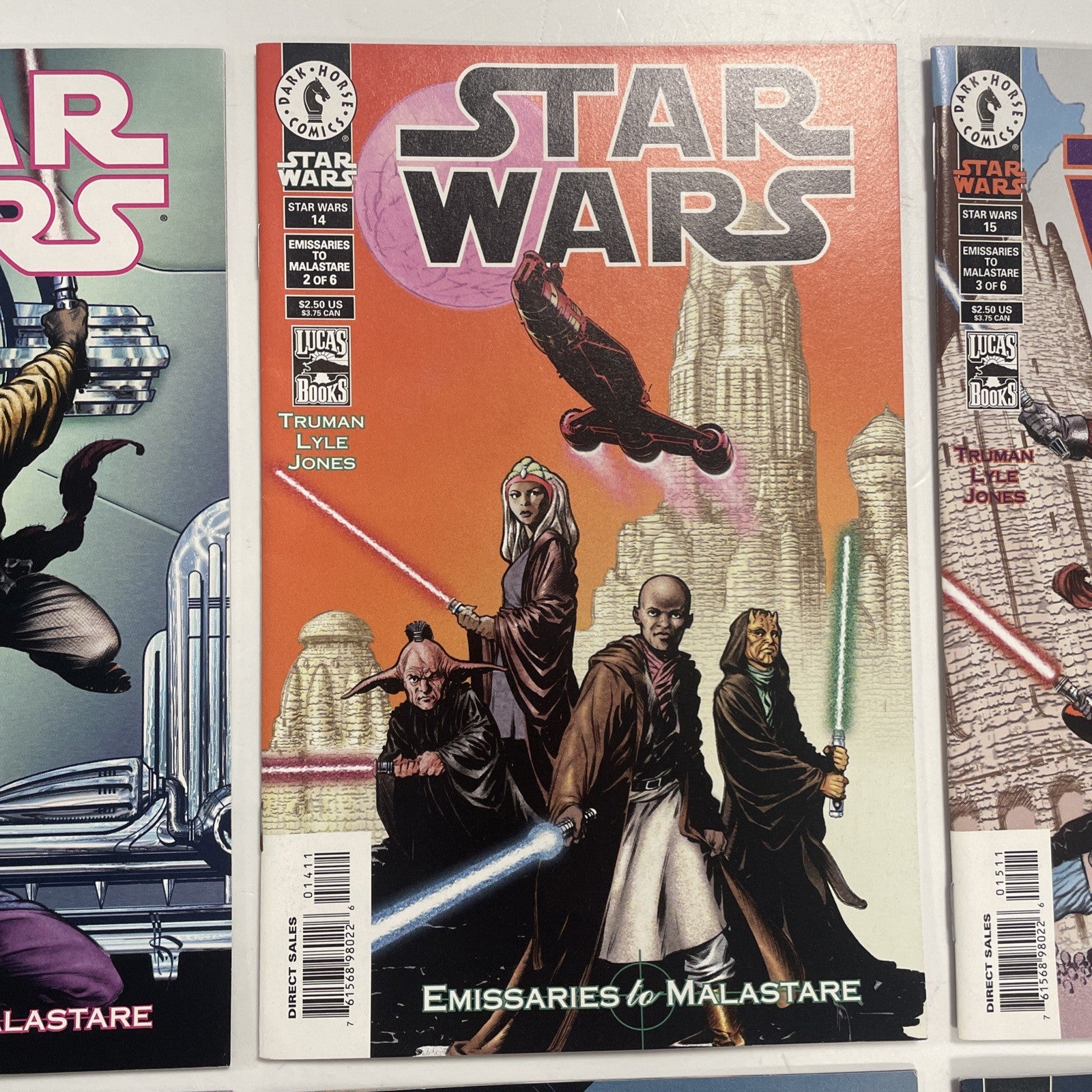 Star Wars #13-18 Emissaries To Malastare #1-6 1999 Complete Set Dark Horse Comic2