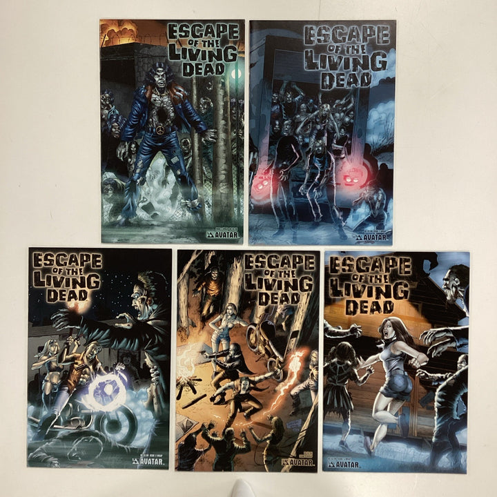 Escape Of The Living Dead #1-5 2005 VF/NM Wrap Variants Complete Set Avatar0