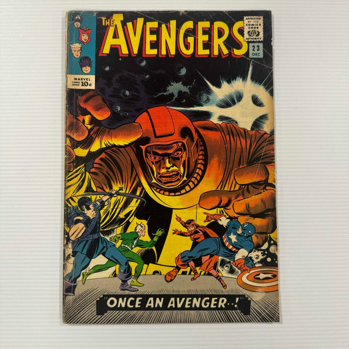 Avengers #23 1965 VG Pence Copy 1st app of Ravonna Renslayer, 1st John Romita