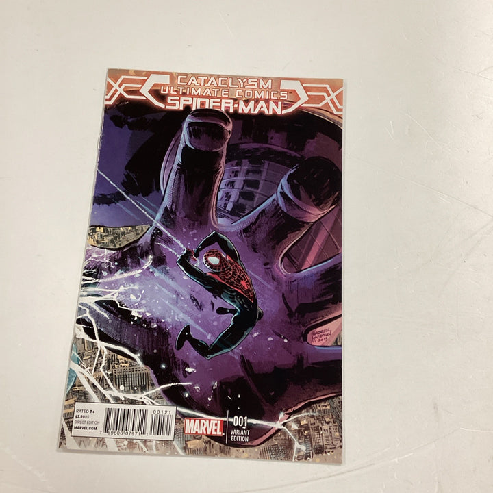 Cataclysm Ultimate Comics Spider-man #1 2014 VF+ 1:30 Gabriel Hardman0