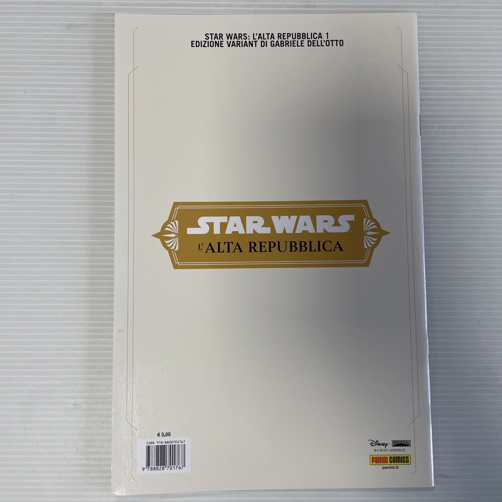 Star Wars High Republic #1 2021 NM Dell'Otto Virgin Spanish/Mexican Variant4