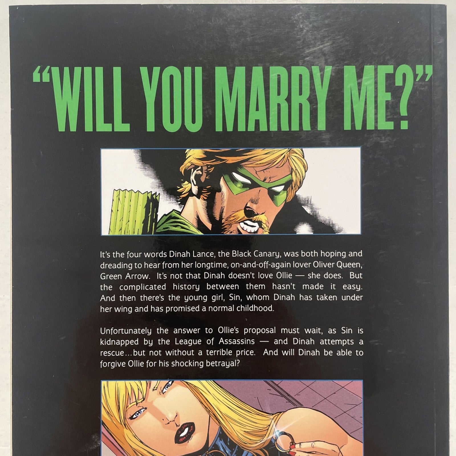 Green Arrow Black Canary Road to Altar 2007 TPB5