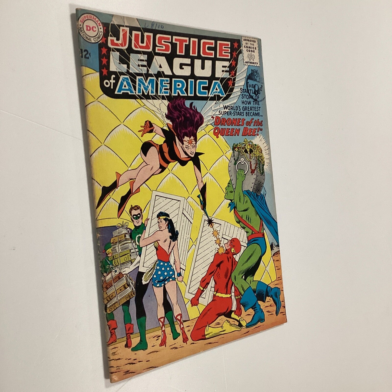 Justice League Of America #23 1963 VG Pence Stamp **Pen on top of cover4