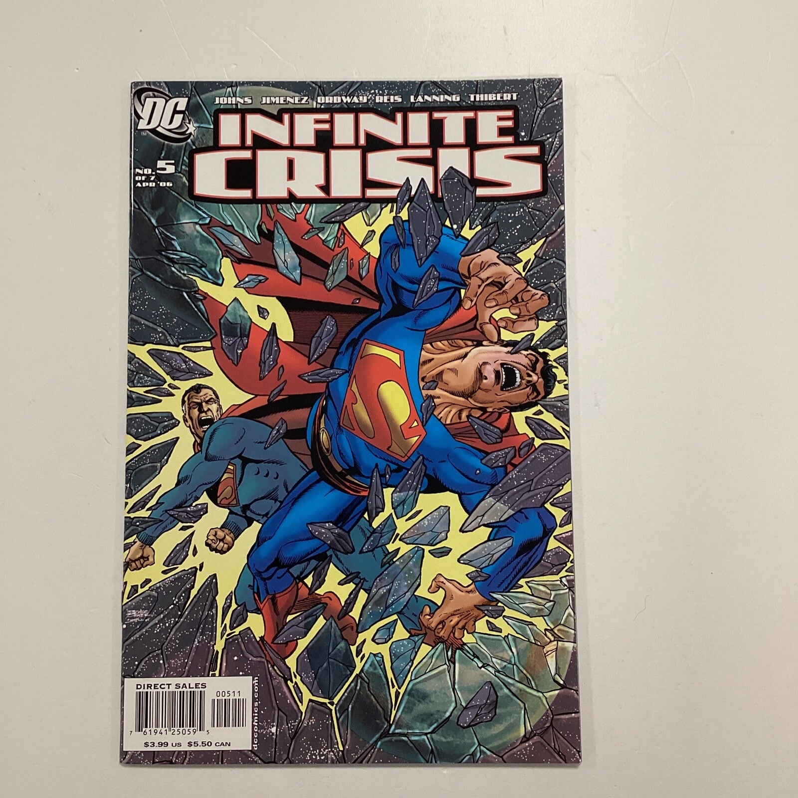 Infinite Crisis #5 2006 NM 1st App Jaime Reyes as Blue Beetle George Perez Varia0