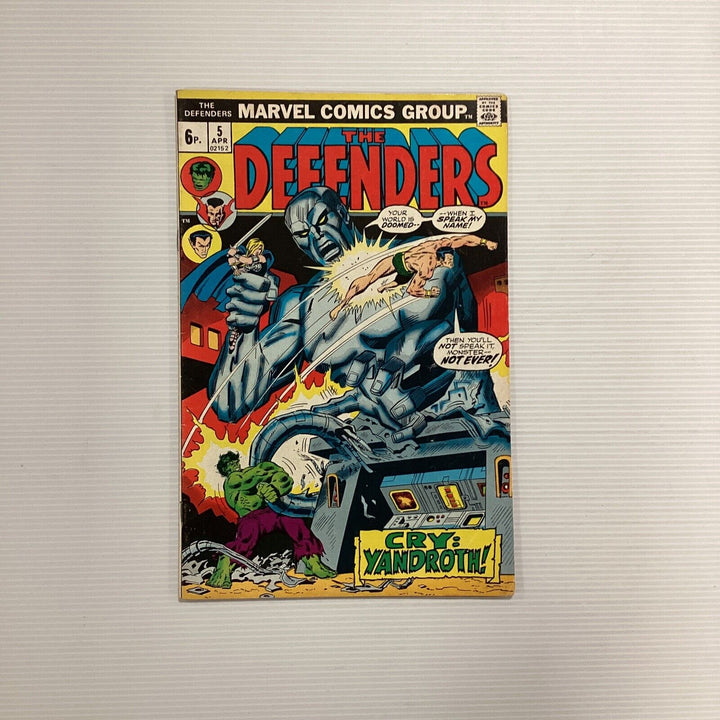 Defenders #5 1973 VG/FN Pence Copy