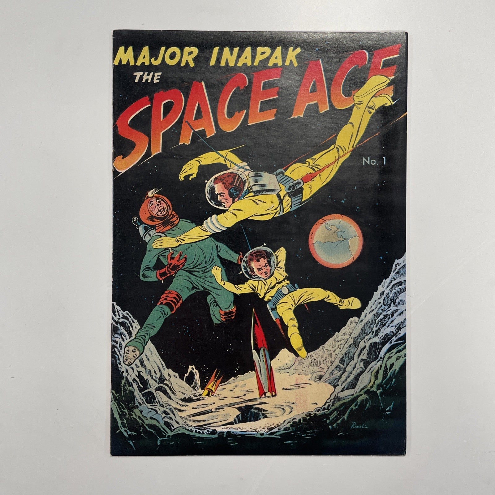 Major Inapak The Space Ace #1 1951 VG/FN Golden Age0