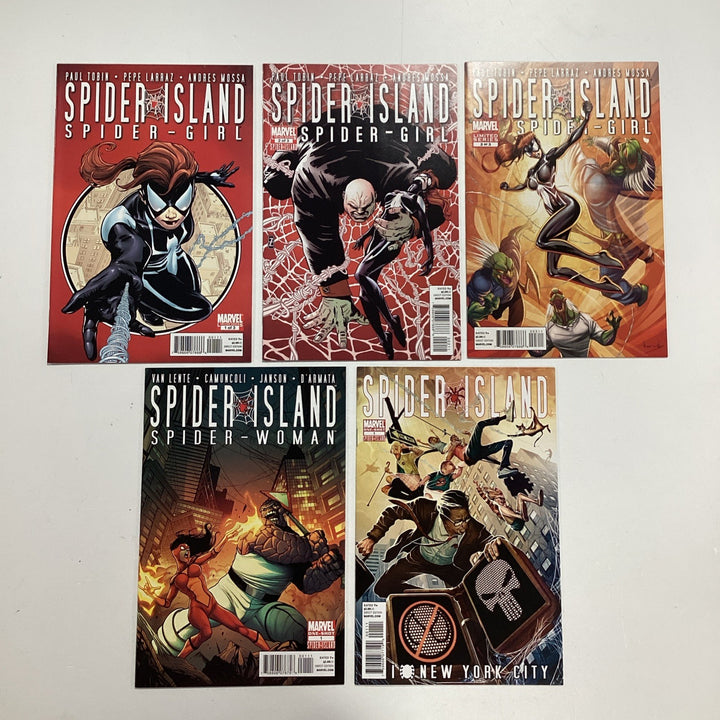 Spider-island: Spider-girl #1-3 & Spider Island Spider-woman One Shots 2011 VF/N0