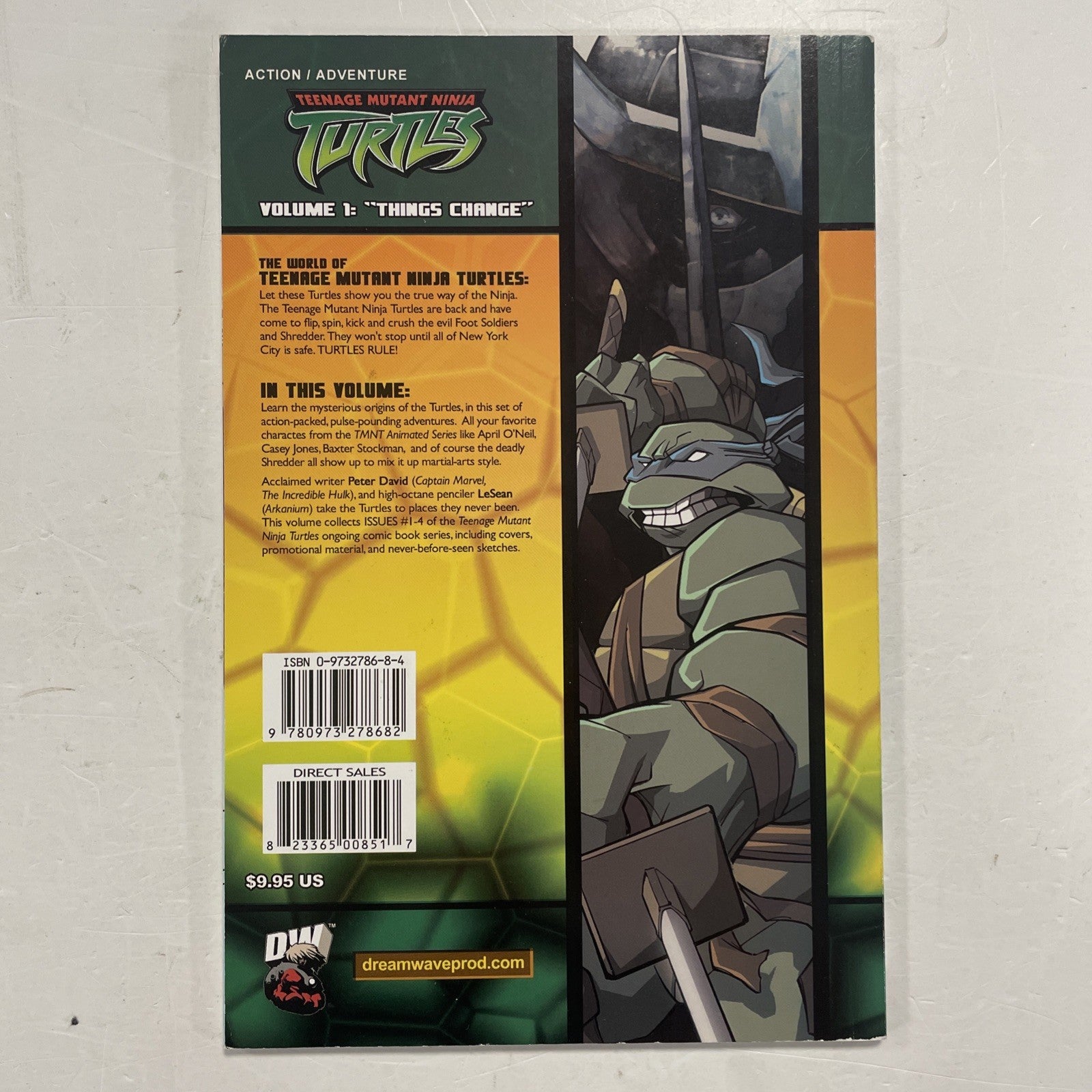 Teenage Mutant Ninja Turtles Volume 1 2003 Dreamwave DW TPB4