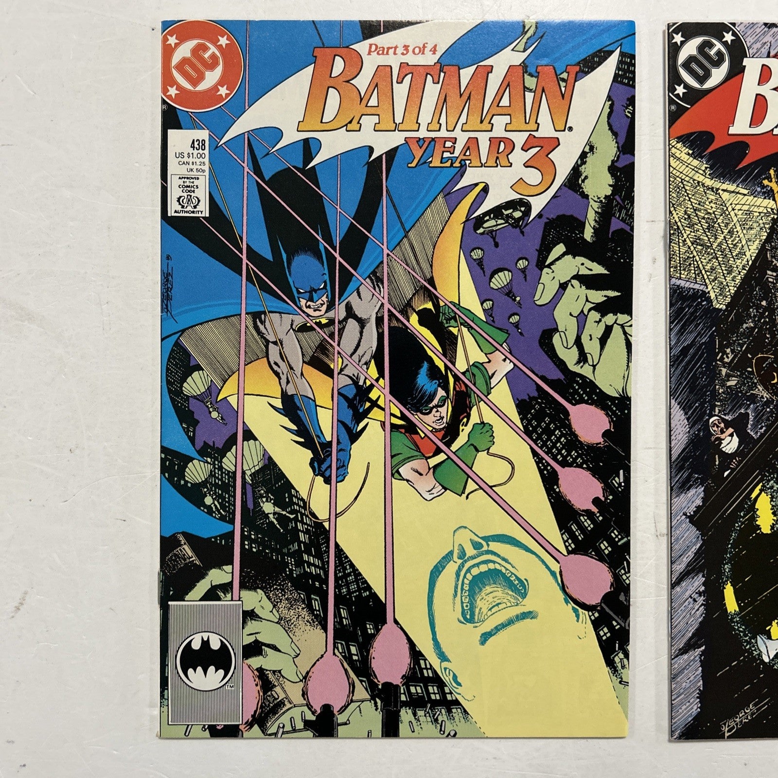 Batman #436-439 1988 Year Three (3) Complete Storyline Mid Grades4
