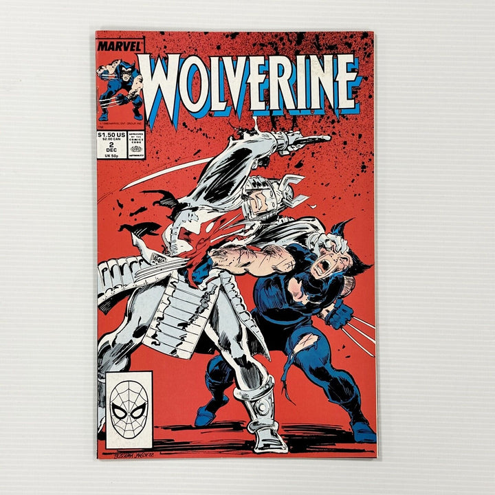 Wolverine #2 1988 VF/NM 2nd in his own Monthly Series