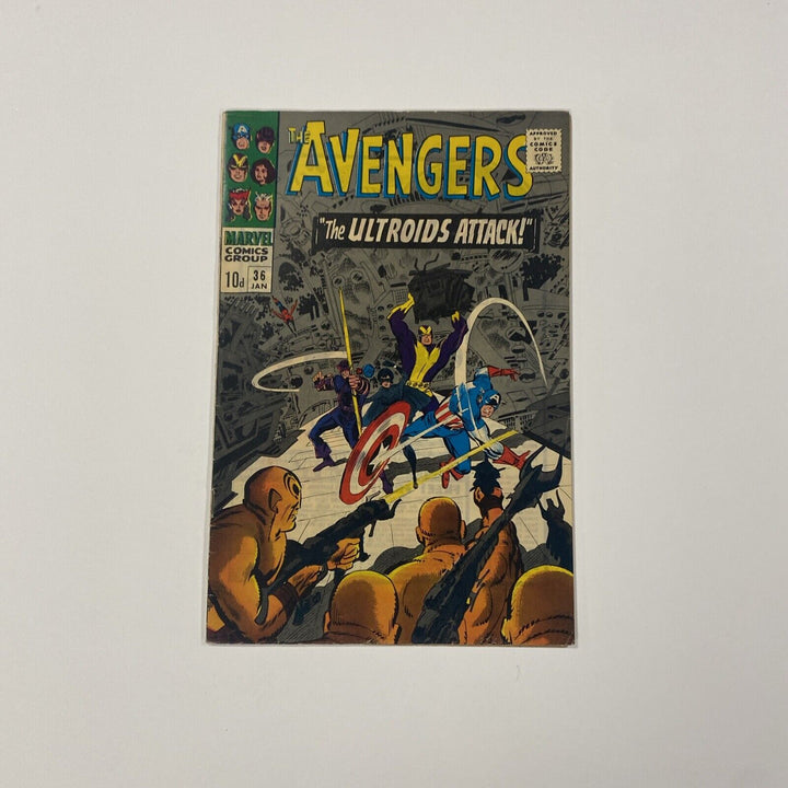 Avengers #36 1966 VG/FN 1966 Pence Copy