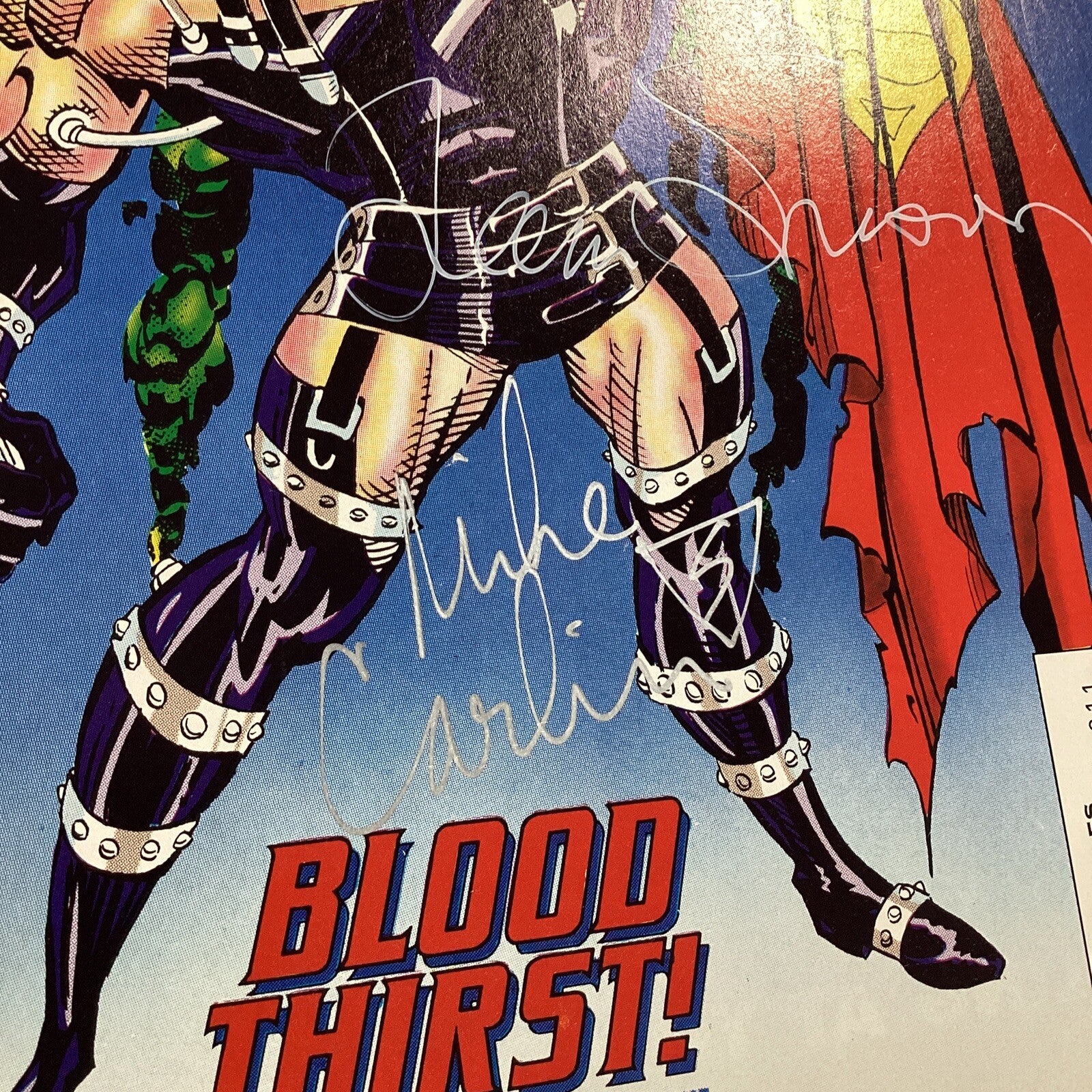 Superman Man of Steel #29 1994 Signed by Simonson & Mike Carlin4