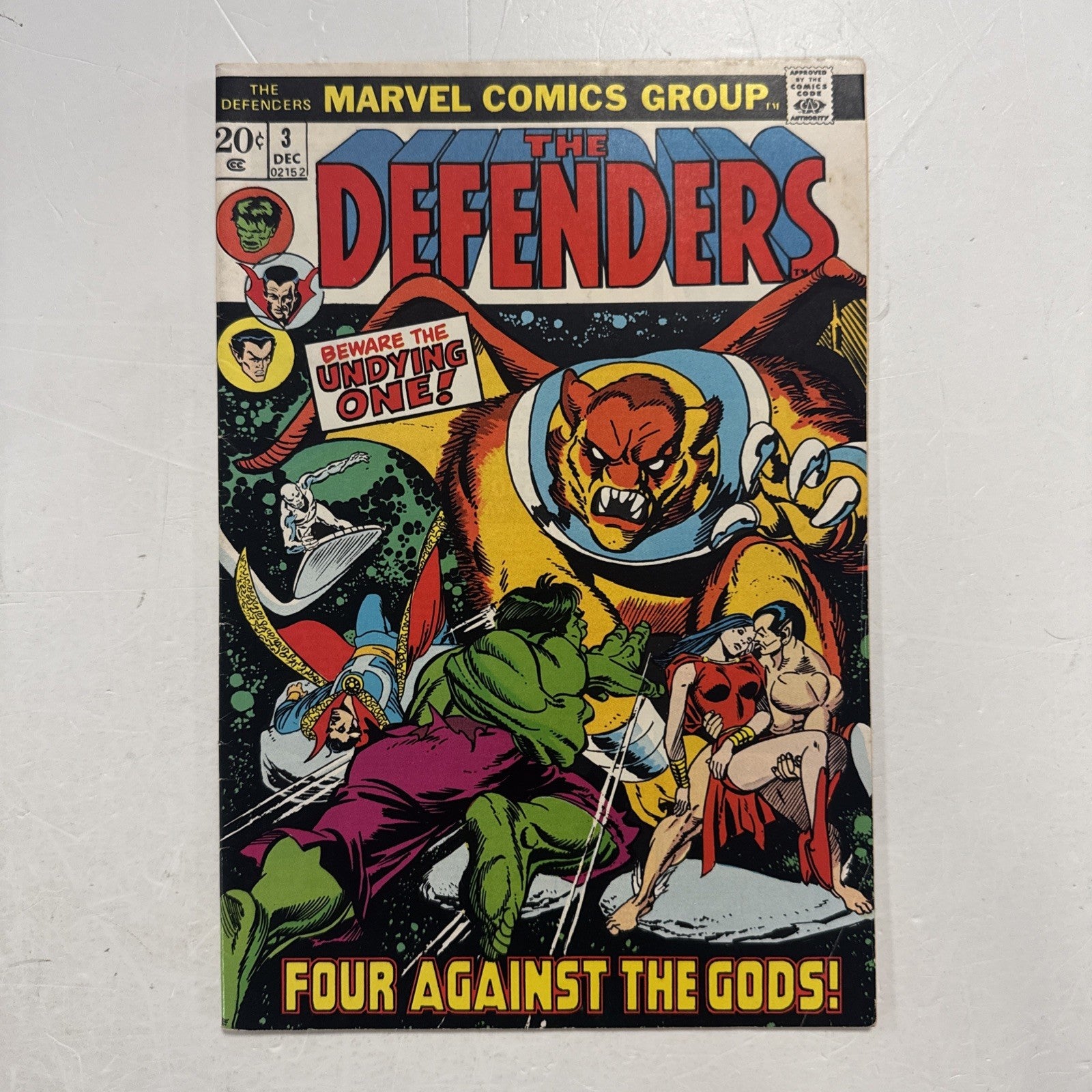 Defenders #3 1972 FN0