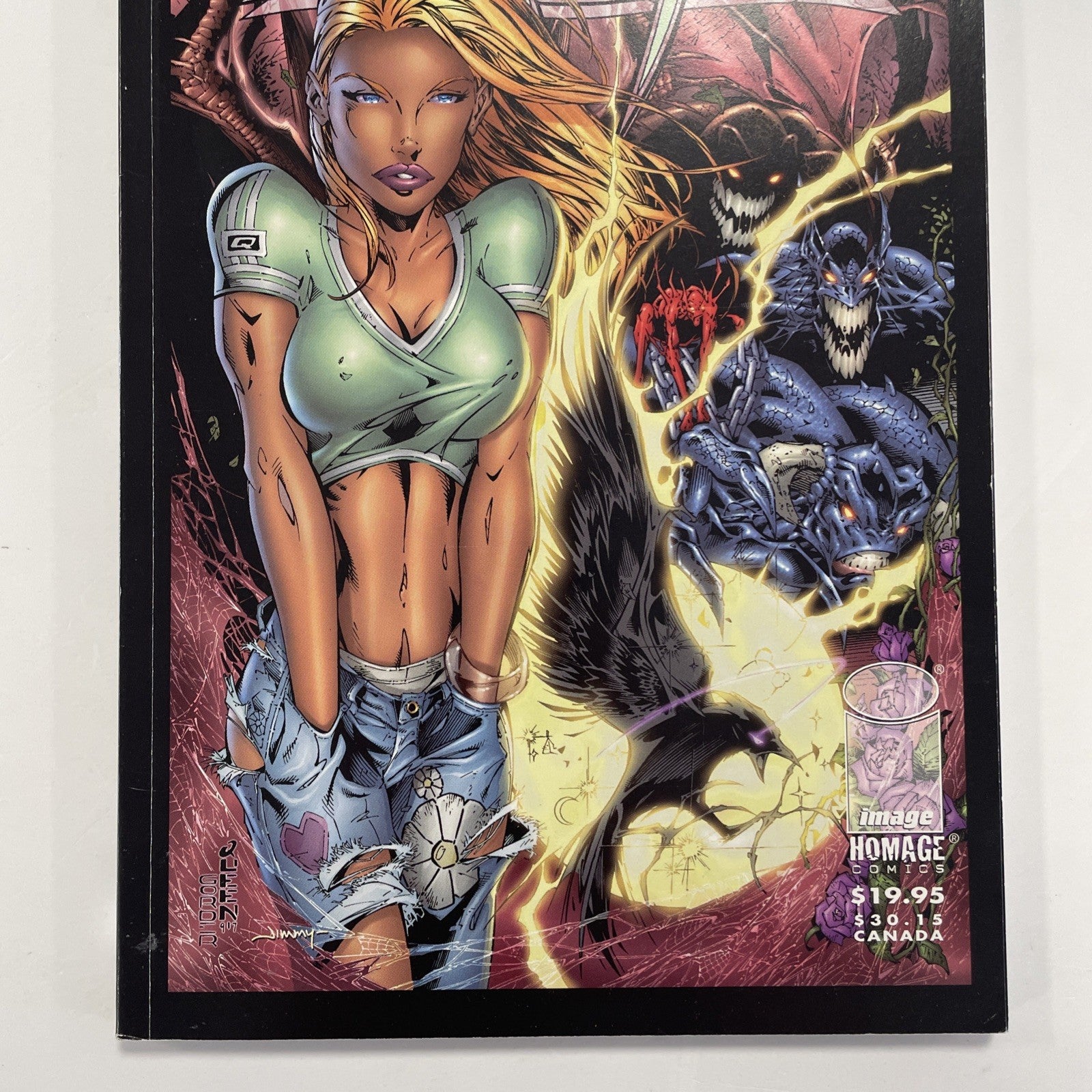 Darkchylde The Descent 1998 TPB Image Homage Canada2
