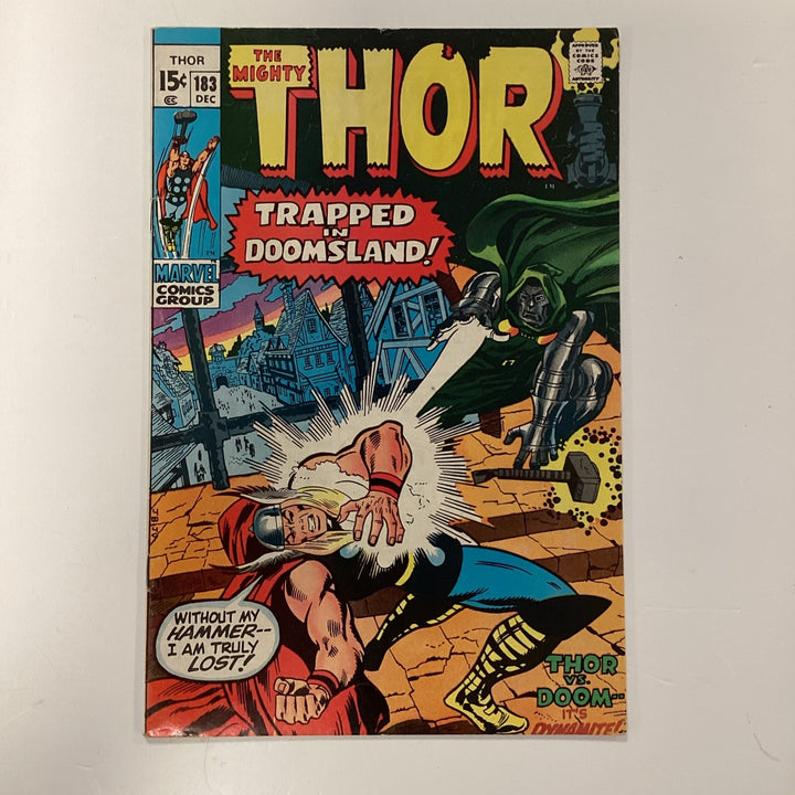 The Mighty Thor #183 1970 FN0