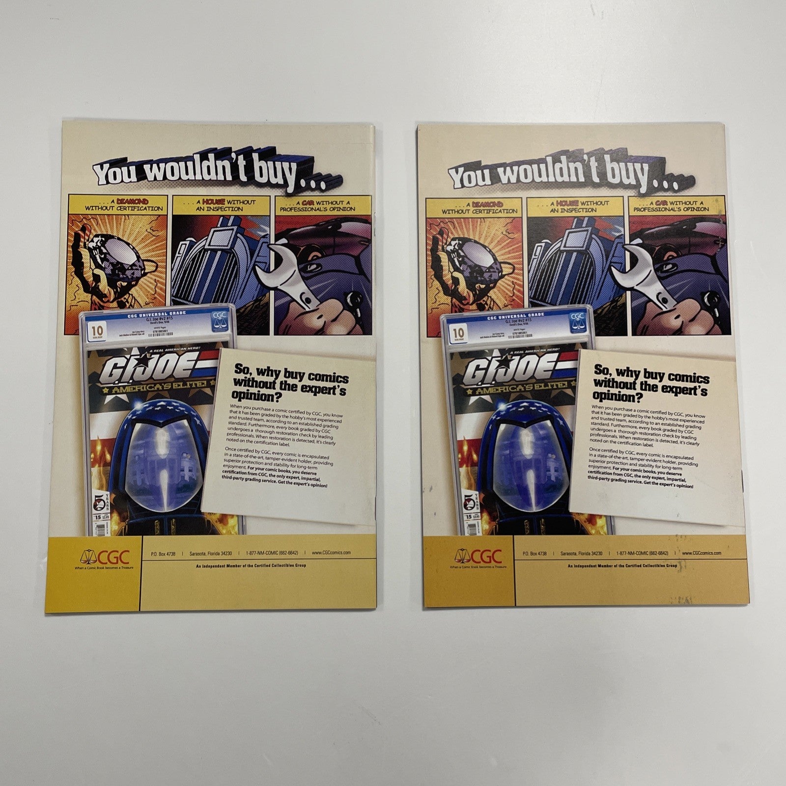 GI Joe Data Desk Handbooks A-M and N-Z 2007 DDP7