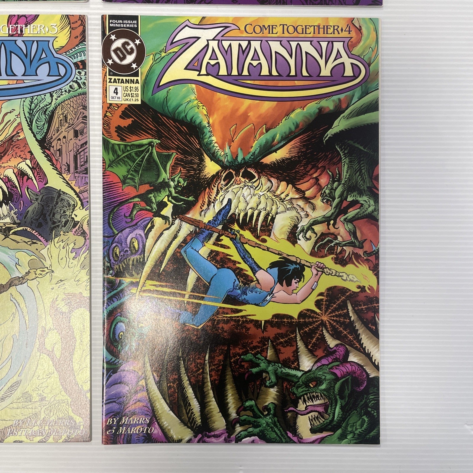 Zatanna #1-4 1993 VF Complete Set4