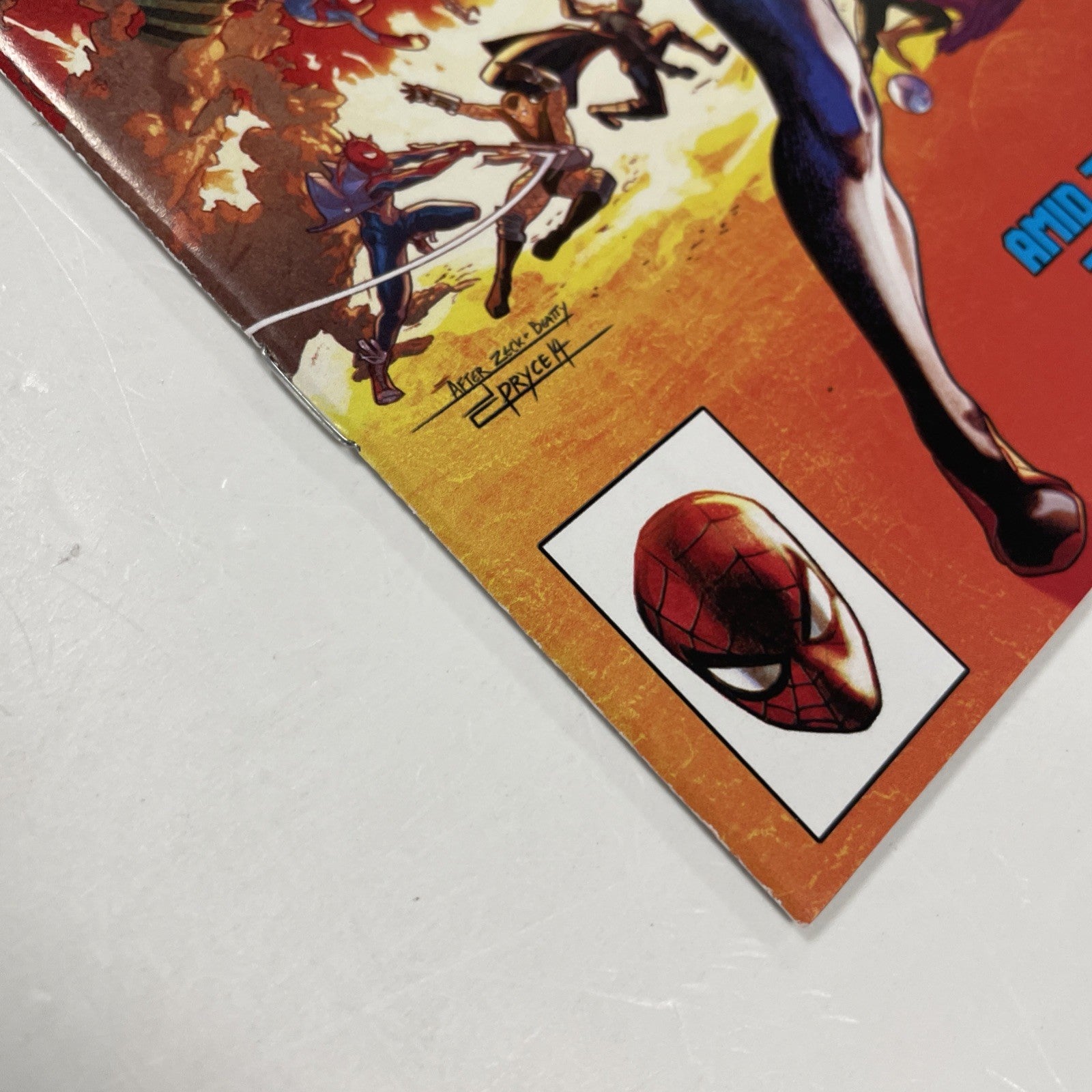 Spider-geddon #0 2018 NM Campbell Secret Wars #8 cover Homage Variant Edition (23