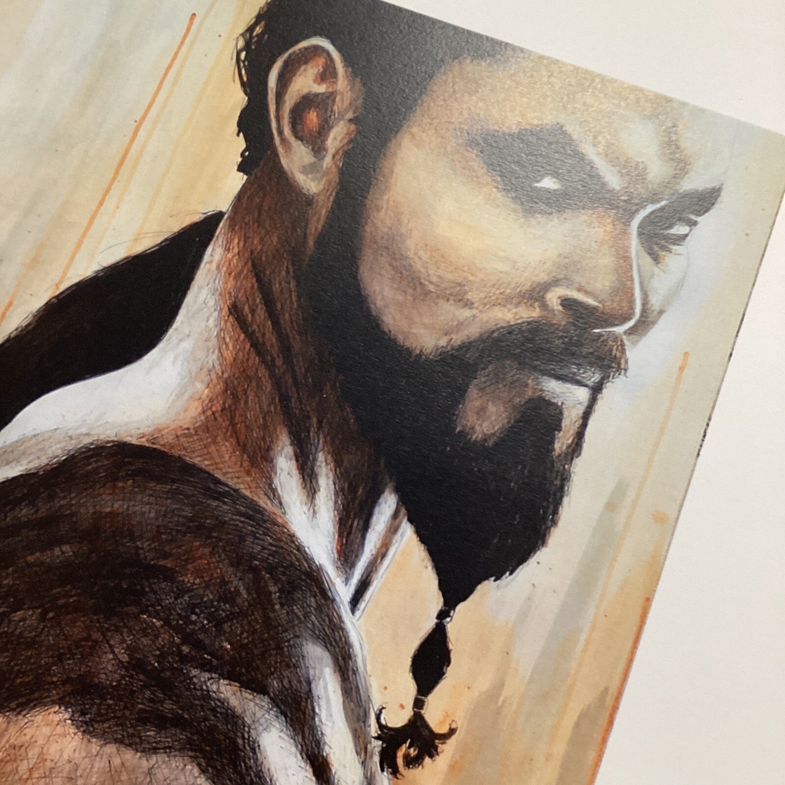 Khal Drogo Signed Art Print by Becky Knapp9