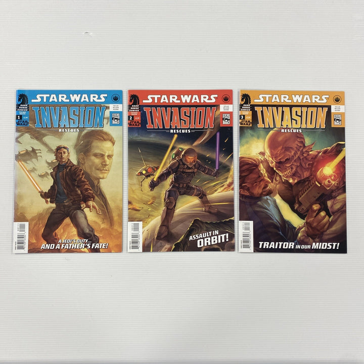 Star Wars Invasion Rescues #1-6 2010 VF/NM Complete Set Dark Horse0