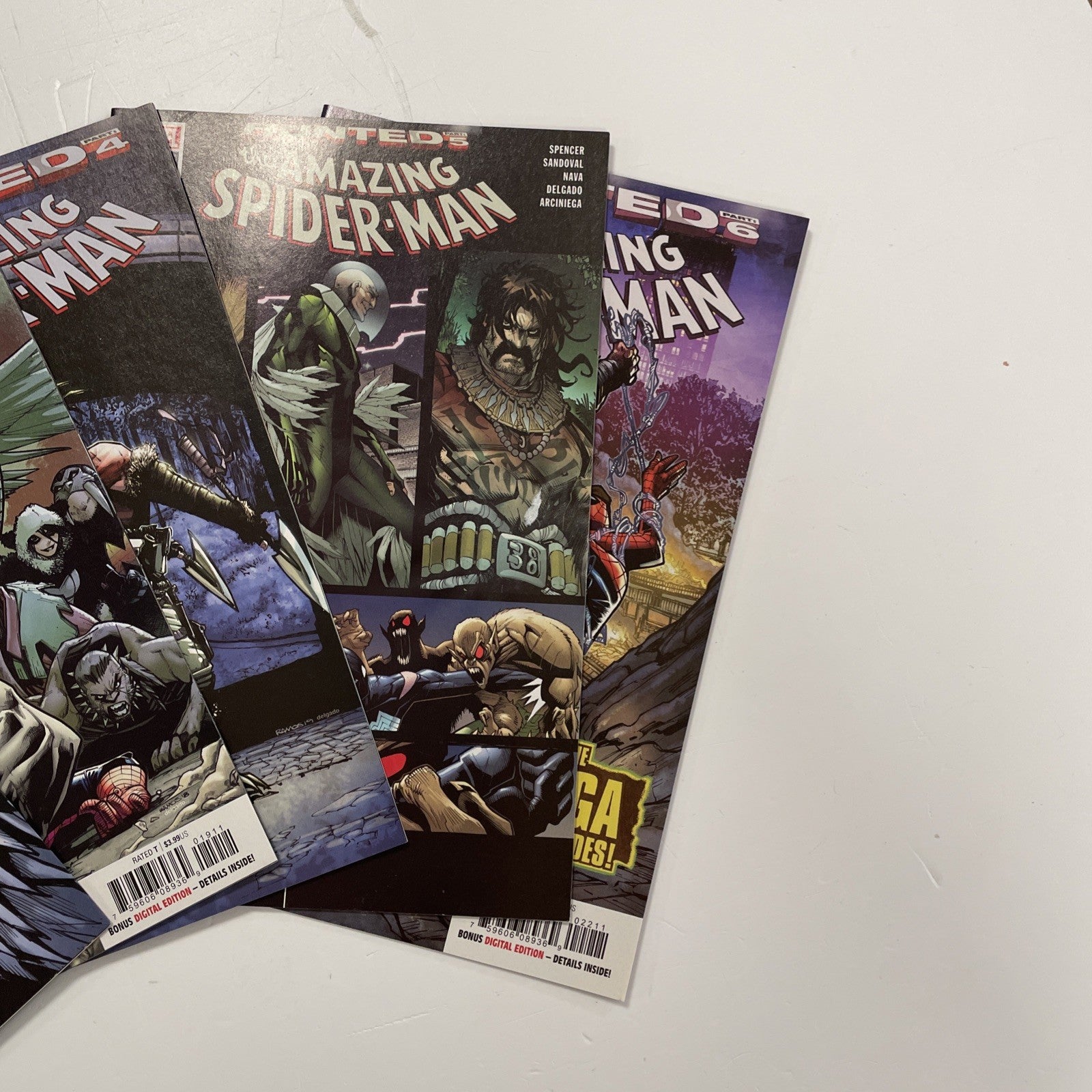 Amazing Spider-man #818-823 2019 Hunted 1-6 Story arc4