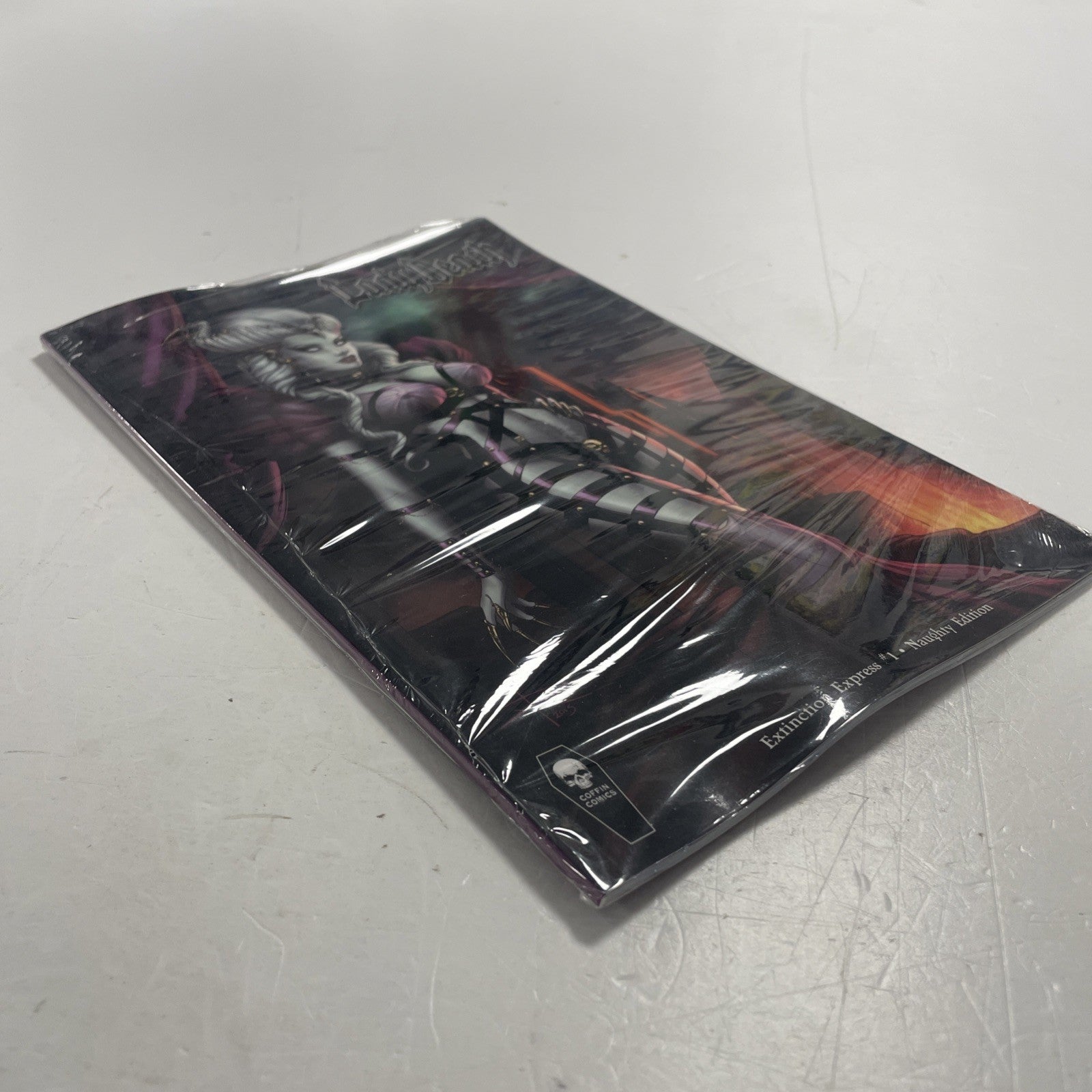 Lady Death: Extinction Express #1 2015 Coffin Comic Naughty Edition Sealed3
