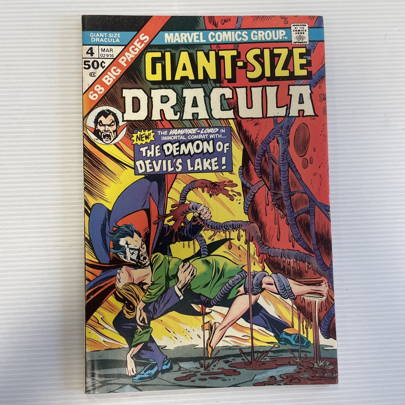 Giant-Size Dracula #4 1975 FN+0
