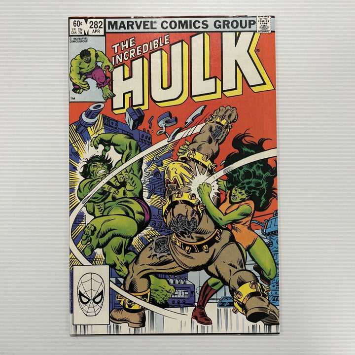 Incredible Hulk #282 VF/NM 1983 Hulk & She-Hulk