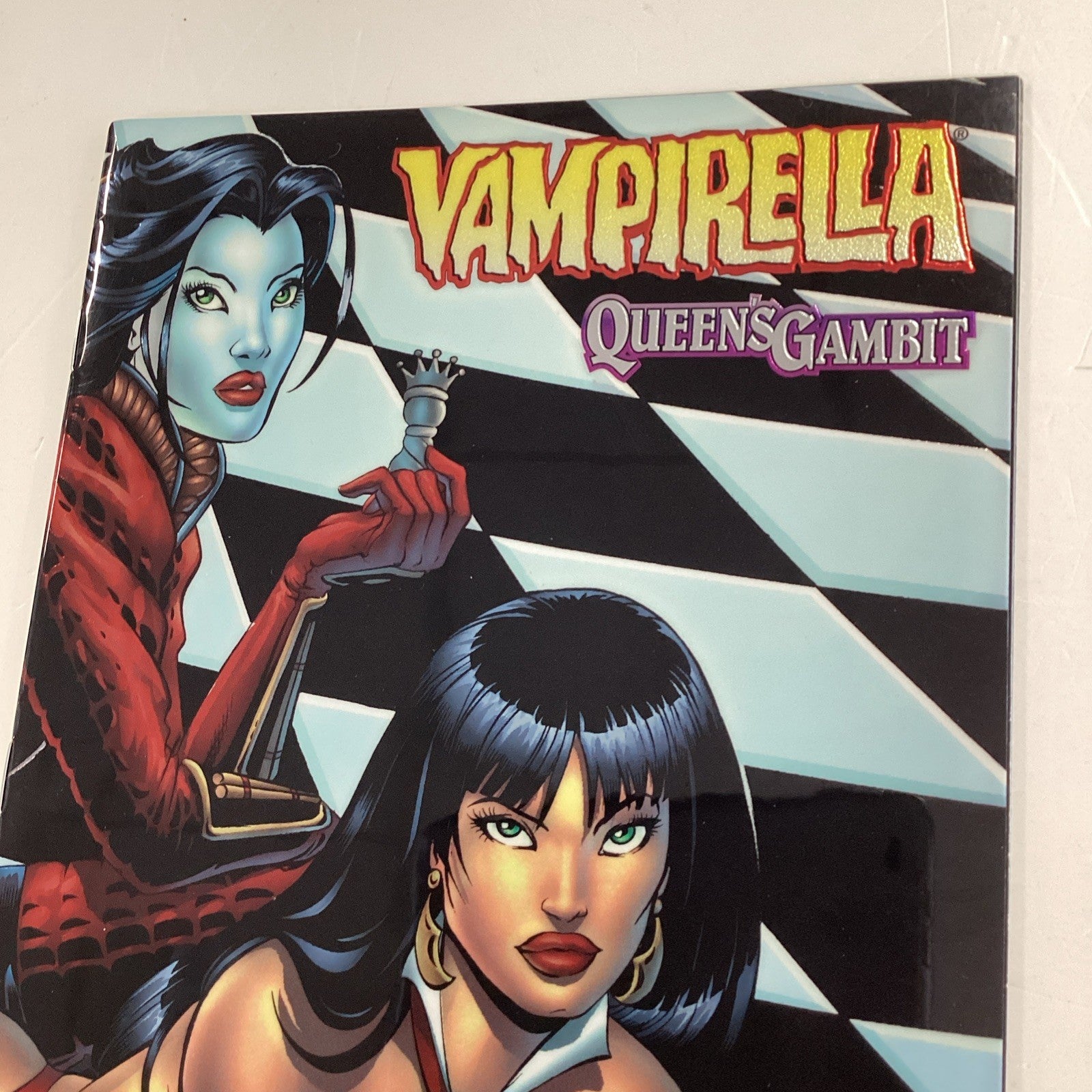 Vampirella #7 1998 NM Queens Gambit  Holochrome Variant1
