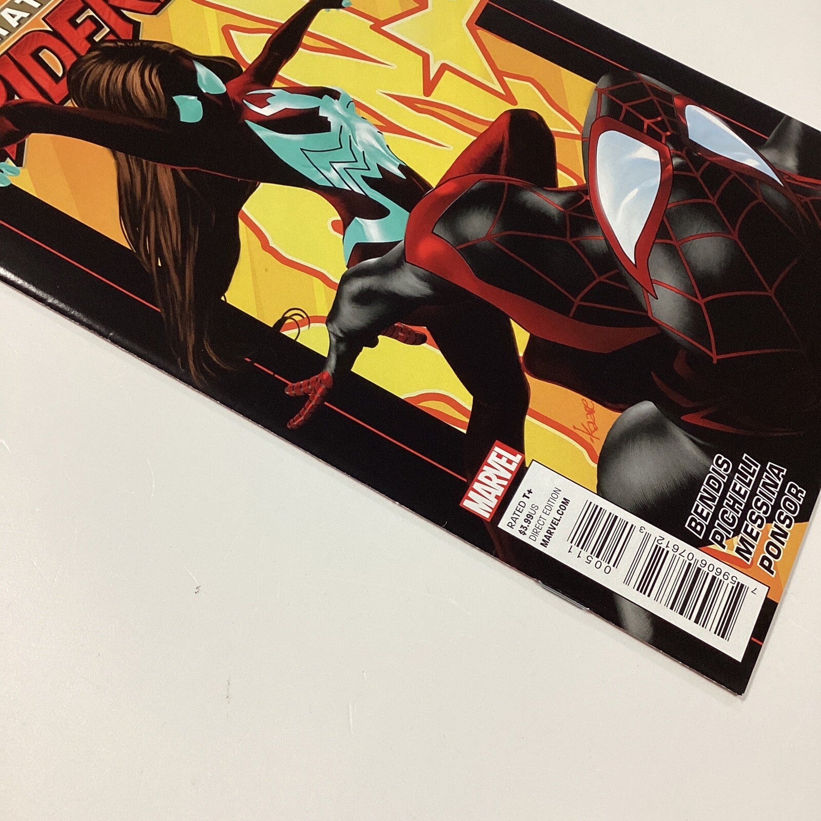 All-New Spider-man #5 2011 VF/NM Origin of Black & Red Costume4