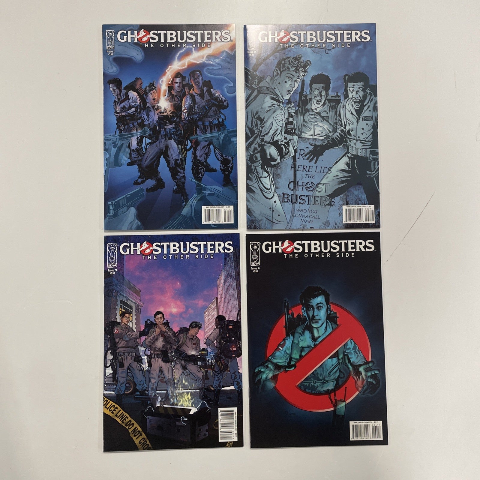 Ghostbusters The Other Side #1-4 2008 Complete Set High Grade0