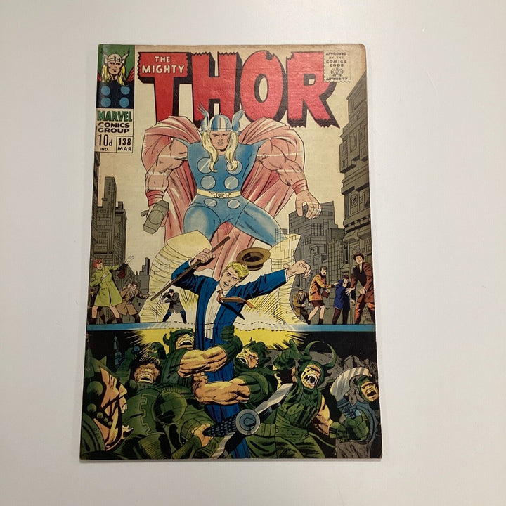 Thor #138 1967 VG/FN Pence Copy