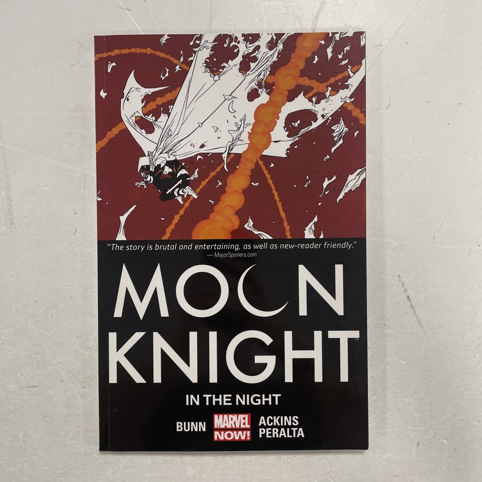 Moon Knight In The Night Vol 3 Cullen Bunn 2015 TPB **Yellowing on back cover0