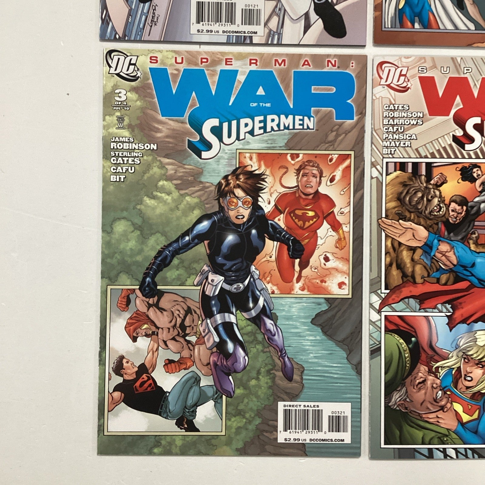 Superman: War Of The Supermen #1-4 2010 NM All Variant Covers Complete Set3