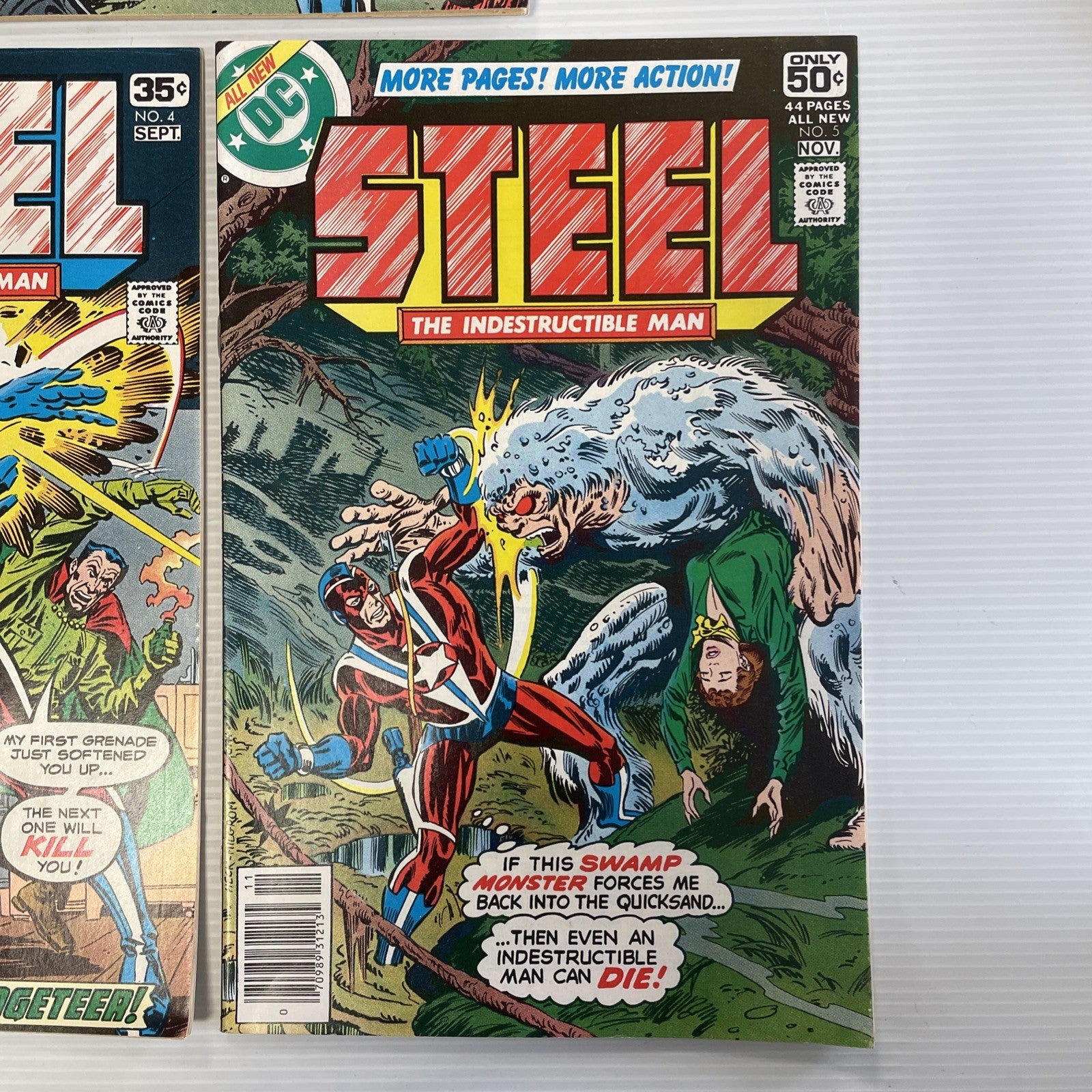 Steel The Indestructible Man #1-5 1978 VF/NM5