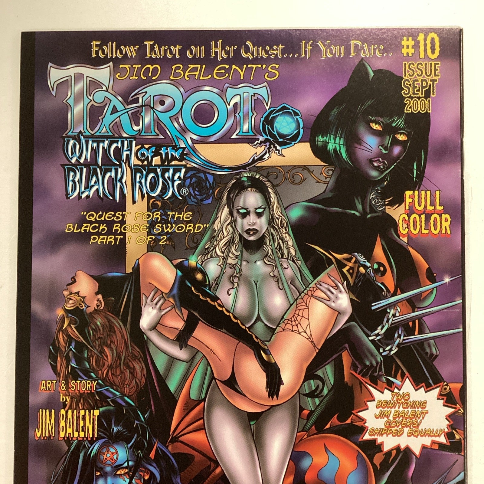 Tarot Witch Of The Black Rose #9 2001 VF/NM Variant5
