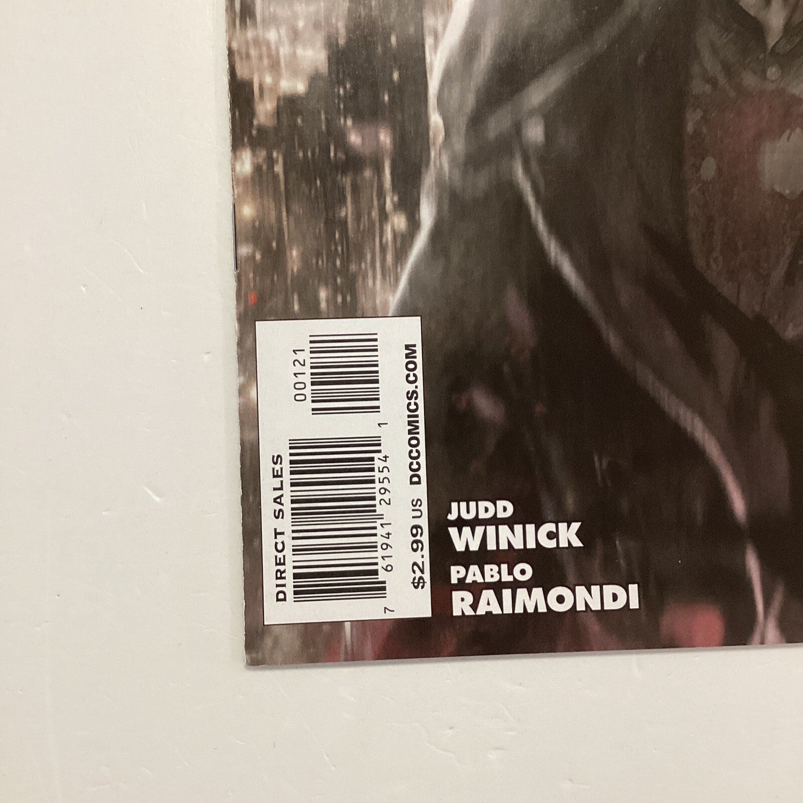 Red Hood The Lost Days #1 2010 NM 1:25 Francesco Mattina Variant VHTF3