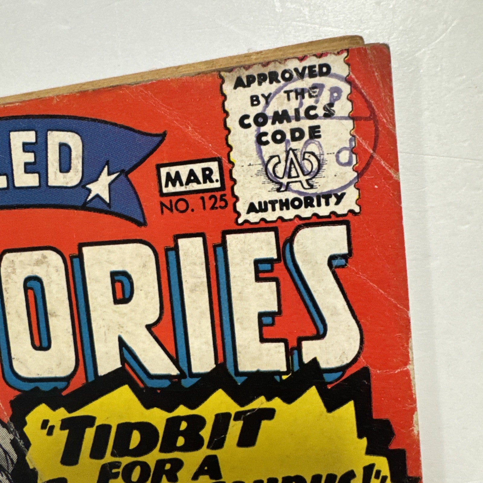 Star Spangled War Stories #125 1965 GD/VG Pence Stamp5