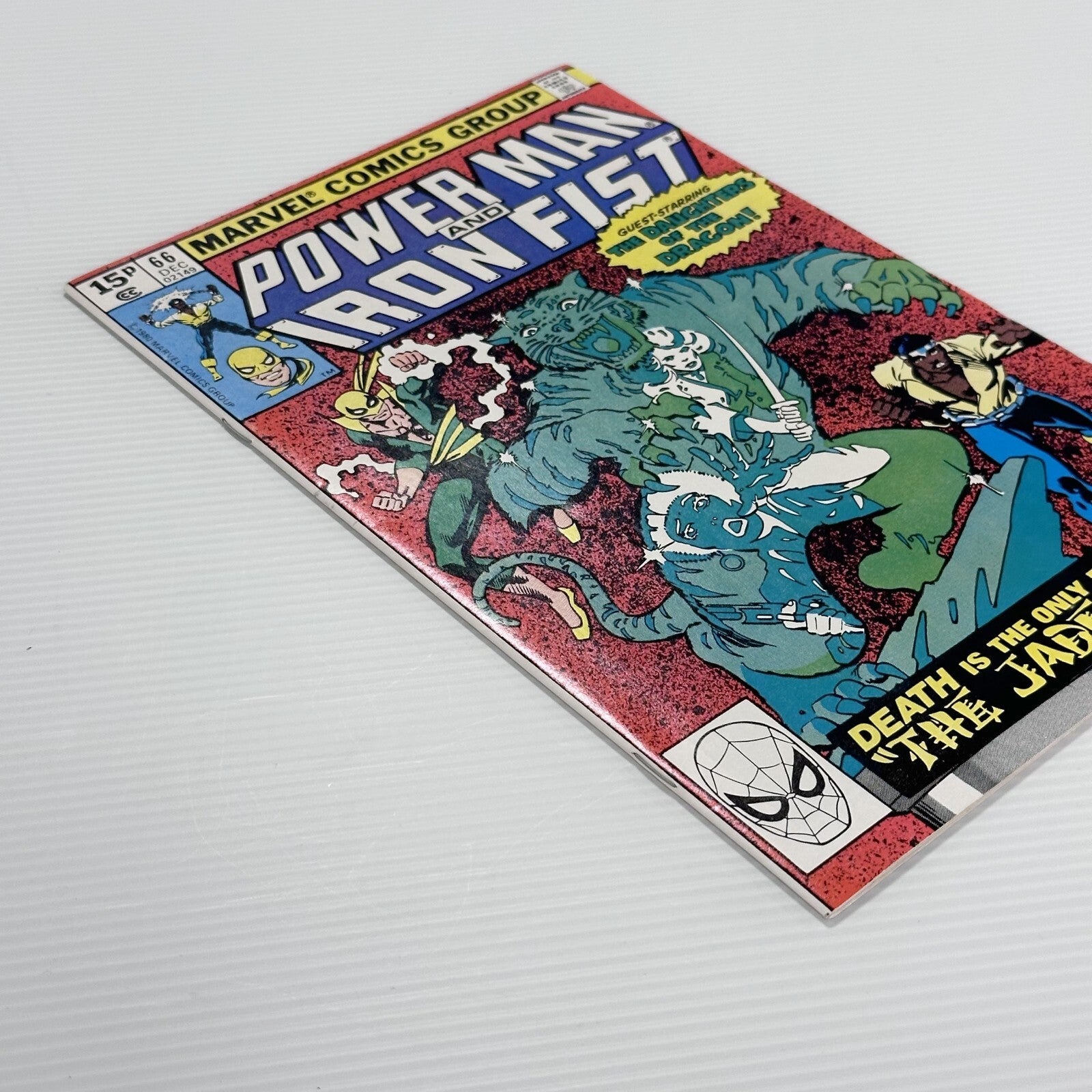 Power Man and Iron Fist #66 1980 FN/VF 2nd Appearance of Sabretooth Pence Copy6