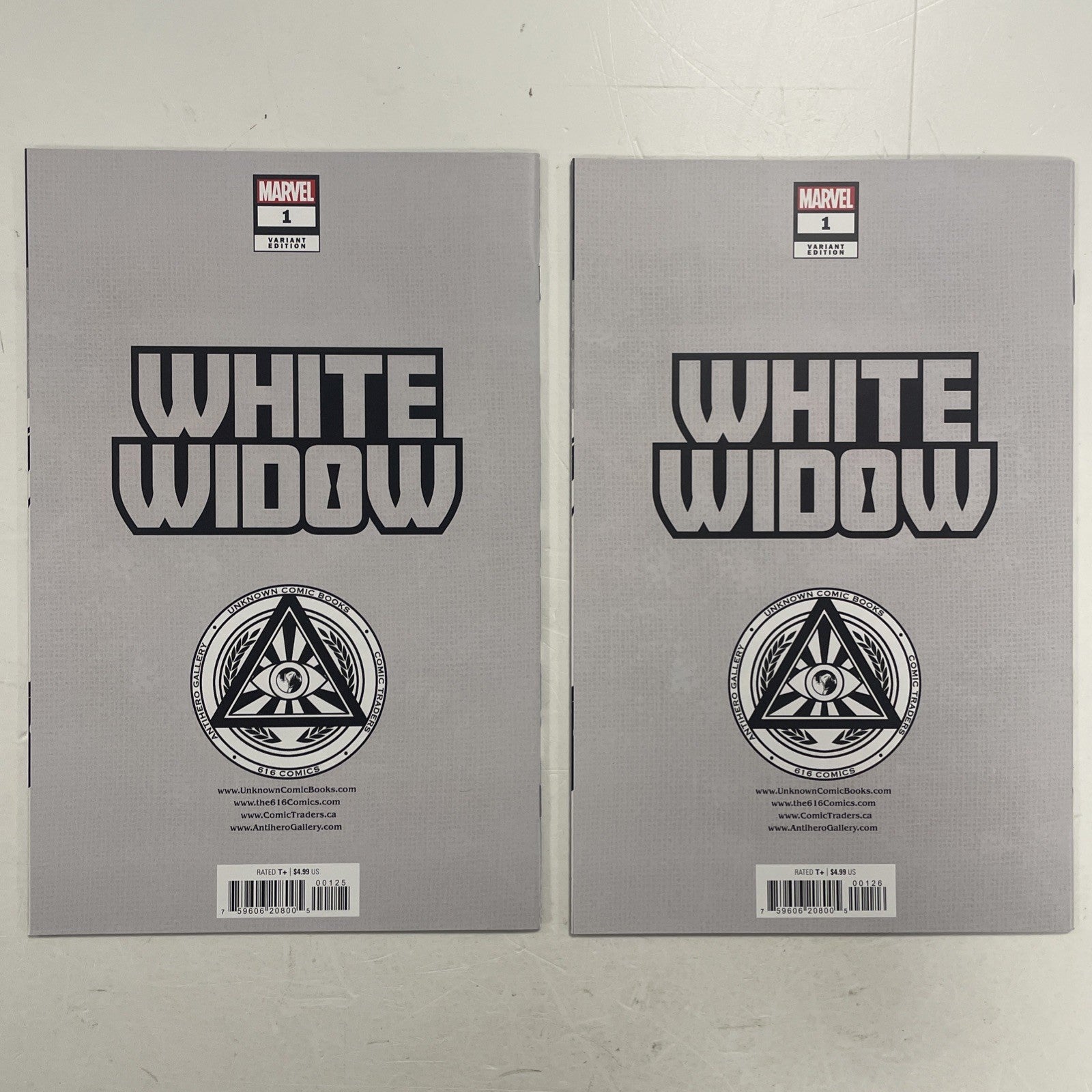 White Widow #1 2024 X2 NM Miguel Mercado Trade Dress & Virgin Variant9