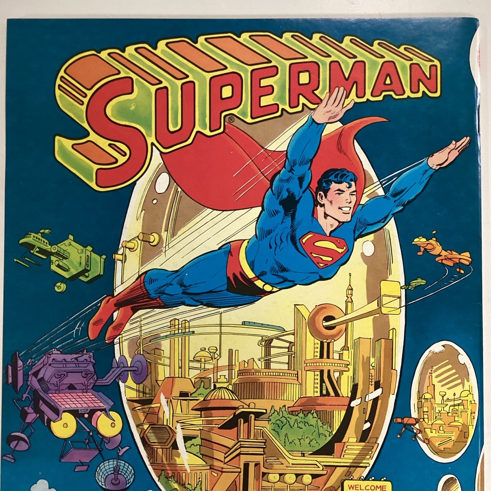 DC Famous 1st Edition Superman #1 1979 VF Pence Copy5