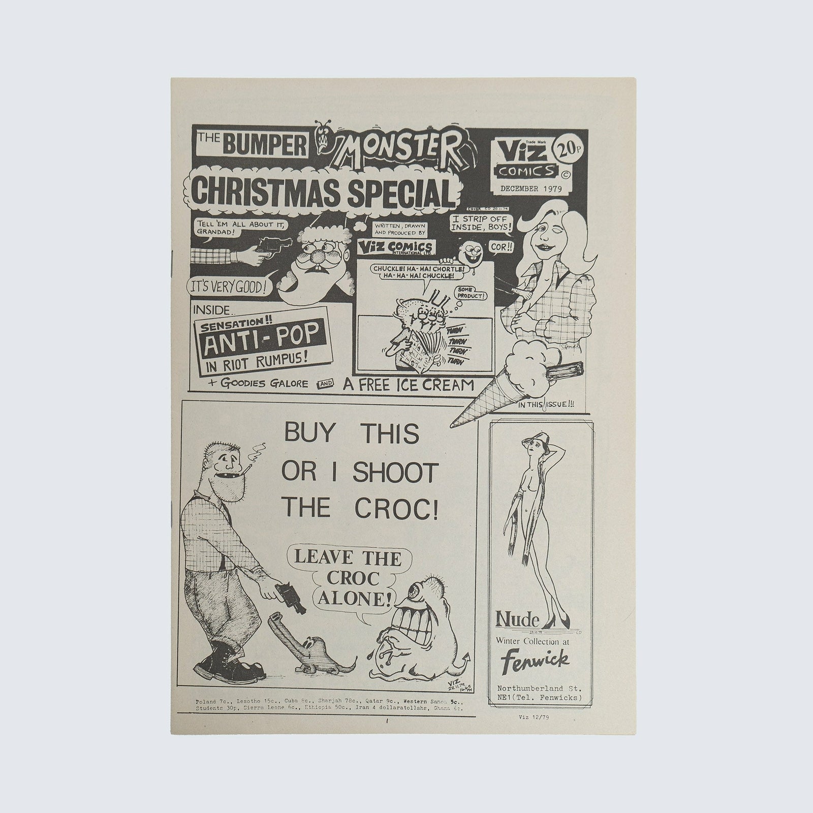 VIZ #1 First Print Mint/Near Mint copy of the iconic magazine0