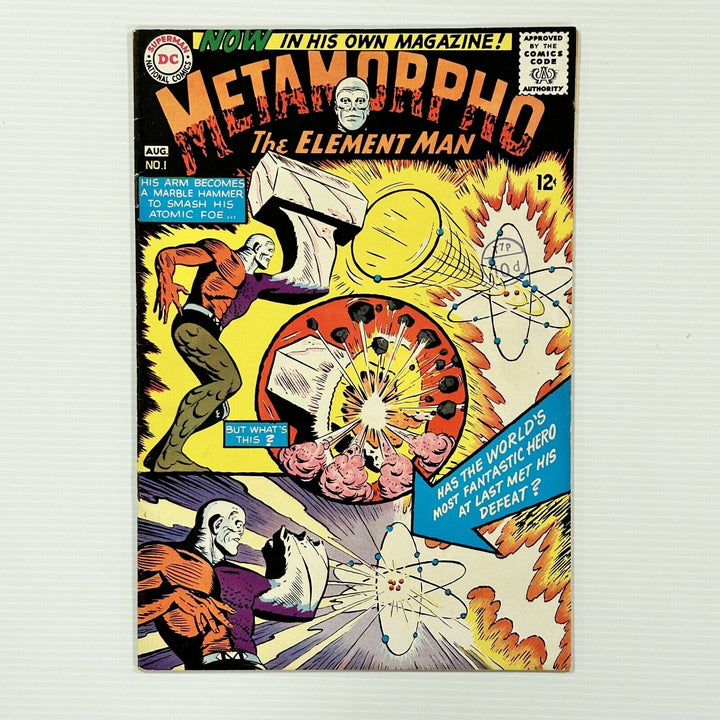 Metamorpho #1 1965 FN/VF Cent Copy Pence Stamp